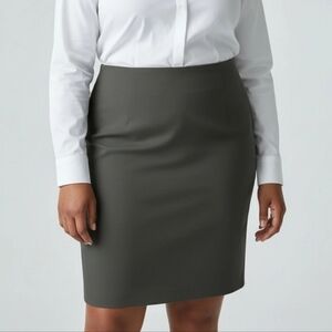 OLD NAVY GRAY SKIRT sz XL